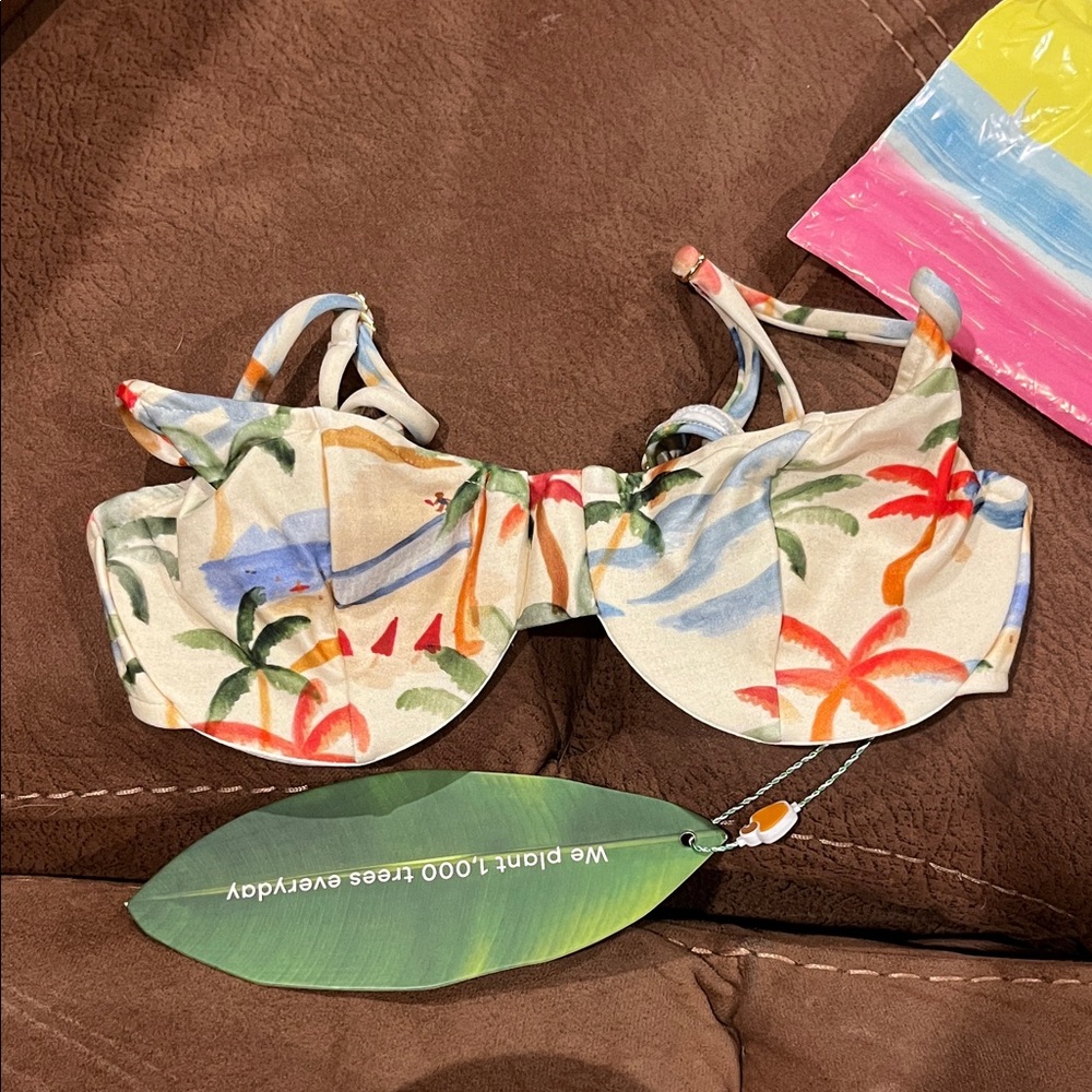 Sézane Copacabana swim top